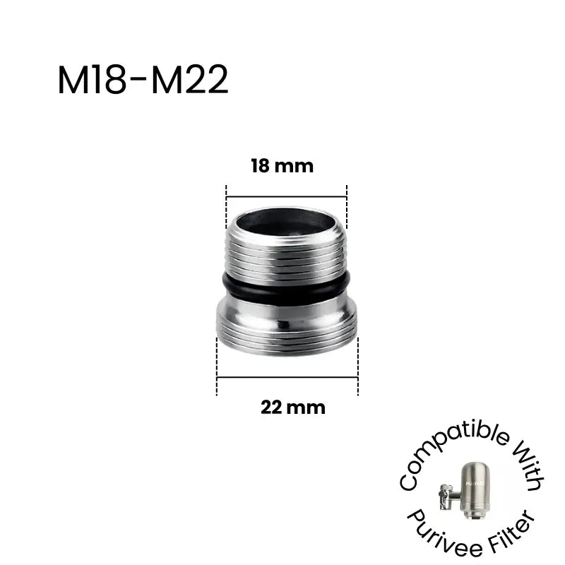 M18 to M22 Faucet Adapter