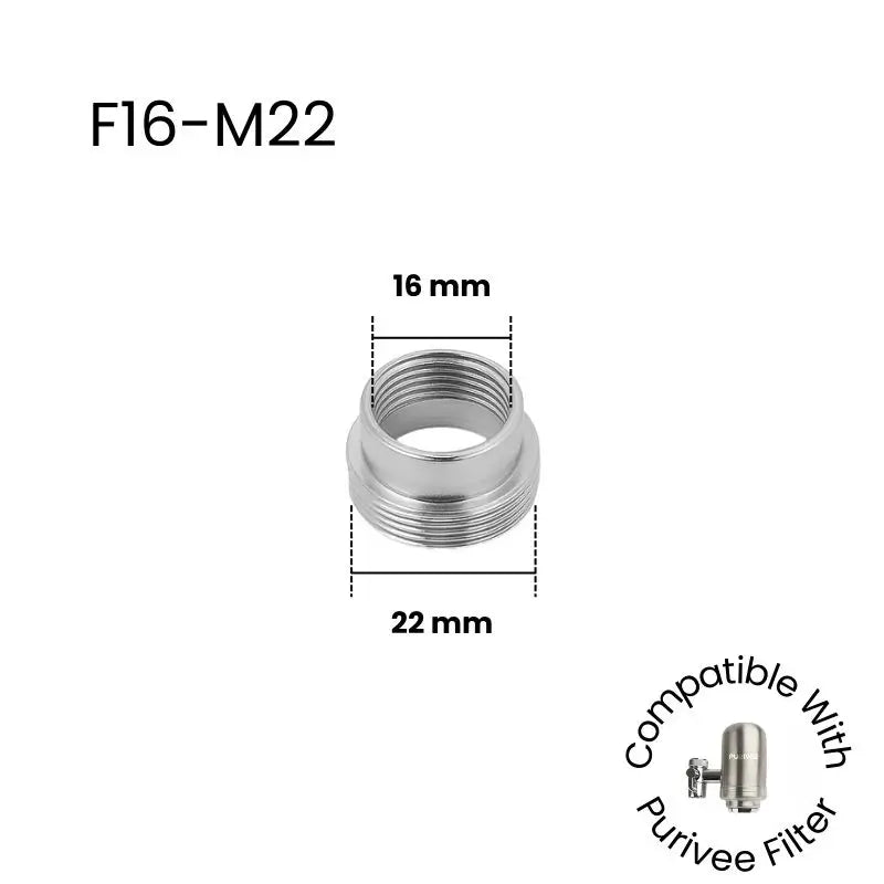 F16 to M22 Faucet Adapter